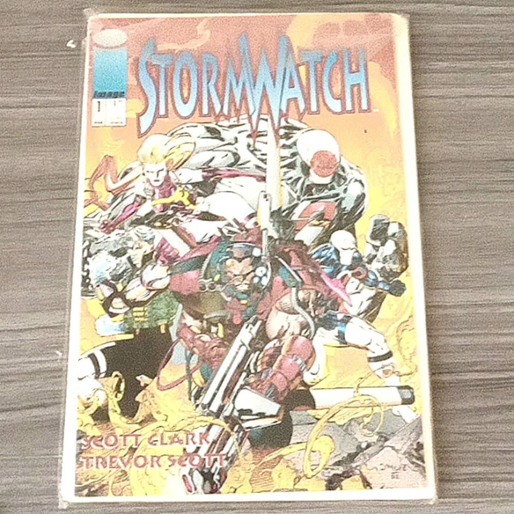 Authentic Stormwatch comic book vintage